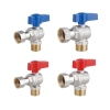 Комплект угловой кранов Thermo Alliance Standart  1/2"ВН -3/4"ВН с накидной гайкой  для подключенние котла TAS225RBW1520 купить в САНН Одесса