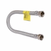 Шланг Forte для воды D10, 60 см, нержавеющая оплетка 1/2"x1/2" ВВ TAF384W60 Thermo Alliance купить в САНН Одесса