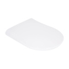 Qtap Сидіння для унітаза (Robin 490, Scorpio 490) 430x363x60 мм, White, з мікроліфтом, Slim Duroplast, MagLock QTSC179W48915 купити в САНН Одеса
