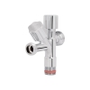 Кран угловой Thermo Alliance Forte двойной вентельный 1/2"Н х 1/2"Н х 3/4"Н, хром TAF187W151520 купить в САНН Одесса
