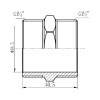 Ниппель Thermo Alliance Forte 1 1/4 SF35832 купить в САНН Одесса, изображение 2
