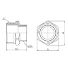 Ниппель редукционный Thermo Alliance Forte 1"х3/4" SF3592520 купить в САНН Одесса, изображение 2