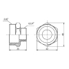 Ниппель редукционный Thermo Alliance Forte 1 1/4х3/4" SF3593220 купить в САНН Одесса, изображение 2