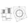 Ниппель редукционный Thermo Alliance Forte 2"х1" 1/4 SF3595032 купить в САНН Одесса, изображение 2
