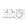 Тройник Thermo Alliance Forte 3/4" ВВ SF36120 купить в САНН Одесса, изображение 2