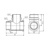 Тройник Thermo Alliance Forte 3/4" ВНН SF36520 купить в САНН Одесса, изображение 2