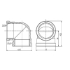 Уголок Thermo Alliance Forte 3/4" ВВ SF36820 купить в САНН Одесса, изображение 2