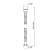 Шланг Lidz Niagara 01 1,75-2,2 м LDNIA01CRM22148 Chrome купить в САНН Одесса, изображение 2