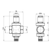 Редуктор Icma 3/4" №247 купить в САНН Одесса, изображение 2