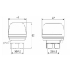 Сервопривод Icma 220V тип закрытый №983 (NC) купить в САНН Одесса, изображение 2