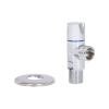 Кран угловой Thermo Alliance Standart (ручка круглая) с керам.буксой 1/2"Н х 1/2"Н SF342W1515 купить в САНН Одесса, изображение 7