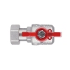 Кран шаровой с накидной гайкой Thermo Alliance Forte 3/4" ВН для воды угловой SF224W20 купить в САНН Одесса, изображение 7
