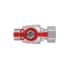 Кран шаровой с накидной гайкой Thermo Alliance Forte 1/2" ВН для воды прямой SF261W15 купить в САНН Одесса, изображение 8