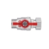 Кран шаровой с накидной гайкой Thermo Alliance Forte 3/4" ВН для воды прямой SF261W20 купить в САНН Одесса, изображение 8