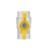 Кран шаровой Thermo Alliance Forte 1/2" ВР для газа (бабочка) SF602G15 купить в САНН Одесса, изображение 8