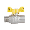 Кран шаровой Thermo Alliance Forte 1/2" ВН для газа (бабочка) SF607G15 купить в САНН Одесса, изображение 4