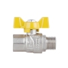 Кран шаровой Thermo Alliance Forte 1/2" ВН для газа (бабочка) SF607G15 купить в САНН Одесса, изображение 5