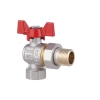 Кран шаровой "Американка" Thermo Alliance Standart 1/2" ВН угловой SD222NW15PN40 купить в САНН Одесса, изображение 3