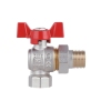 Кран шаровой "Американка" Thermo Alliance Standart 1/2" ВН угловой SD222NW15PN40 купить в САНН Одесса, изображение 5
