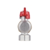 Кран шаровой "Американка" Thermo Alliance Standart 1/2" ВН угловой SD222NW15PN40 купить в САНН Одесса, изображение 7