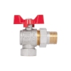Кран шаровой "Американка" Thermo Alliance Standart 3/4" ВН угловой SD222NW20PN40 купить в САНН Одесса, изображение 5