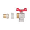 Кран шаровой "Американка" Thermo Alliance Standart 3/4" ВН угловой SD222NW20PN40 купить в САНН Одесса, изображение 9