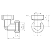 Уголок обжимной Thermo Alliance Forte 20 SF173W2020 купить в САНН Одесса, изображение 2