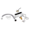 Проточный кран-водонагреватель кухонный для кухни Lidz Warm 058 LDWAR058WCR24985 White / Chrome купить в САНН Одесса, изображение 6