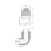 Уголок PPR Thermo Alliance 20х1/2" НР купить в САНН Одесса, изображение 2