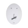 Зеркало Qtap Mideya (DC-F801) 600х800 с LED-подсветкой Touch, с антизапотеванием, диммером QT2078F801W купить в САНН Одесса, изображение 5