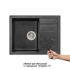 Кухонная мойка Lidz 650x500/200 GRF-13 (LIDZGRF13650500200) купить в САНН Одесса, изображение 3