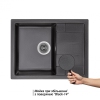 Кухонная мойка Lidz 650x500/200 BLM-14 (LIDZBLM14650500200) купить в САНН Одесса, изображение 3