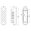 Диспенсер для мыла Qtap Pohodli DM350WP1 White (Pobut) купить в САНН Одесса, изображение 2