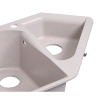 Кухонная мойка с дополнительной чашей Lidz 1000x500/225 COL-06 (LIDZCOL061000500225) купить в САНН Одесса, изображение 6
