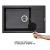 Кухонная мойка Lidz 781x510/200 GRF-13 (LIDZGRF13781510200) купить в САНН Одесса, изображение 3