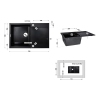 Кухонная мойка Lidz 790x495/230 ANT-15 (LIDZANT15790495200) купить в САНН Одесса, изображение 2