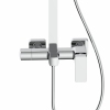 Душова система для кабіни Qtap Capricorn на три споживачі (з виливом) 53103KNC Chrome купити в САНН Одеса, зображення 4