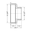Переходник Thermo Alliance Standart 3/4"х1/2" ВН SD4091520 купить в САНН Одесса, изображение 2