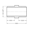 Ниппель Thermo Alliance Standart 1 1/4" НР SD4073232 купить в САНН Одесса, изображение 2