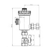 Фильтр с магнитом Thermo Alliance Standart 3/4" SF129W20 купить в САНН Одесса, изображение 2