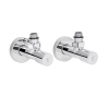Комплект кранов Thermo Alliance Standart 1/2" НР для полотенцесушителя угловой SF395W15 купить в САНН Одесса, изображение 3