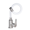 Смеситель для кухни Lidz Vida 015F3 с гибким изливом (k35) LDVID015F3WHI43357 White / Nickel купить в САНН Одесса, изображение 3