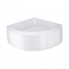 Lidz Latwa SC80x80.SAT.MID.FR Душевая кабина полукруглая, стекло Frost 4 мм + Lidz Душевой поддон KAPIELKA ST80x80x26, с панелью купить в САНН Одесса, изображение 11