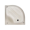 Lidz Latwa SC80x80.SAT.HIGH.FR Душевая кабина полукруглая, стекло Frost 4 мм + Lidz Душевой поддон KAPIELKA ST80x80x41, с панелью купить в САНН Одесса, изображение 12