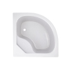 Lidz Latwa SC80x80.SAT.HIGH.FR Душевая кабина полукруглая, стекло Frost 4 мм + Lidz Душевой поддон KAPIELKA ST80x80x41, с панелью купить в САНН Одесса, изображение 9