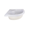 Lidz Latwa SC80x80.SAT.HIGH.FR Душевая кабина полукруглая, стекло Frost 4 мм + Lidz Душевой поддон KAPIELKA ST80x80x41, с панелью купить в САНН Одесса, изображение 10