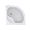 Lidz Latwa SC90x90.SAT.HIGH.GR Душевая кабина полукруглая, стекло тон 4 мм + Lidz Душевой поддон KAPIELKA ST90x90x41, с панелью купить в САНН Одесса, изображение 9