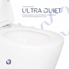 Унитаз подвесной Qtap Scorpio безободковый Ultra Quiet с сиденьем Soft-close QT14332380AW купить в САНН Одесса, изображение 6