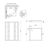 Душевая кабина Lidz Wawel SC90x90.SAT.LOW.FR, стекло Frost 4 мм + Lidz Душевой поддон KAPIELKA ST90x90х14 купить в САНН Одесса, изображение 2