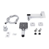 Смеситель для ванны Qtap Swan Cascada с поворотным изливом (c душевым гарнитуром) QTSWA260CRM45565 Chrome купить в САНН Одесса, изображение 7